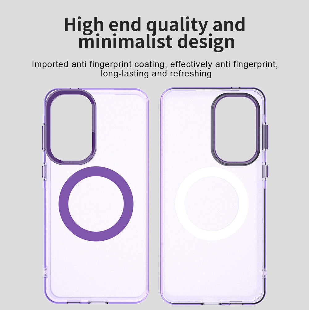 MagSafe Hülle für Samsung Galaxy A57 5G, Techsuit, CandyCase, Lila