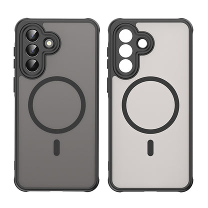 MagSafe Hülle für Samsung Galaxy A57 5G, Techsuit, HaloFrost II, Schwarz