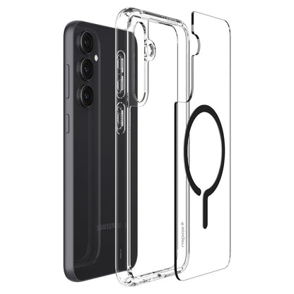 MagSafe Hülle für Samsung Galaxy S23 FE S711, Spigen, Ultra Hybrid OneTap Ring, Transparent