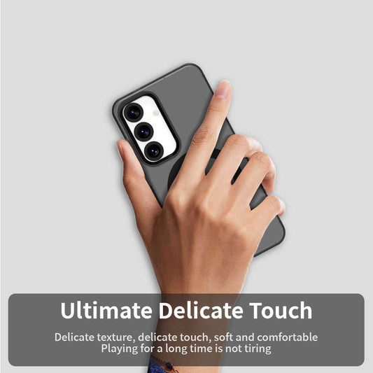 MagSafe-Hülle für Samsung Galaxy S23 FE S711, Techsuit, CandyCase, Schwarz
