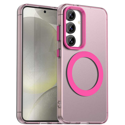 MagSafe-Hülle für Samsung Galaxy S23 FE S711, Techsuit, CandyCase, Rosa
