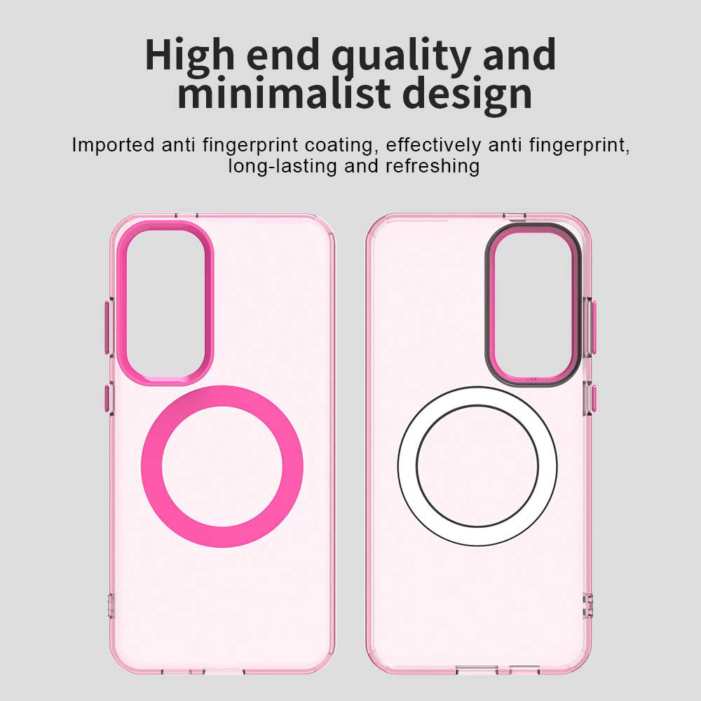 MagSafe-Hülle für Samsung Galaxy S23 FE S711, Techsuit, CandyCase, Rosa