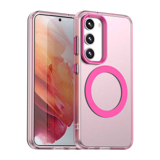 MagSafe-Hülle für Samsung Galaxy S23 S911, Techsuit, CandyCase, Rosa