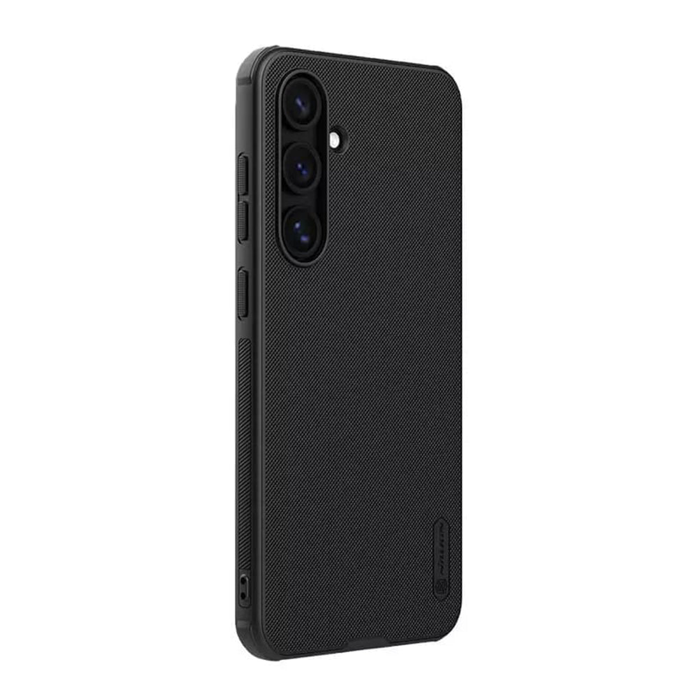 MagSafe Hülle für Samsung Galaxy S24 FE S721, Nillkin, Super Shield Pro, Satinschwarz