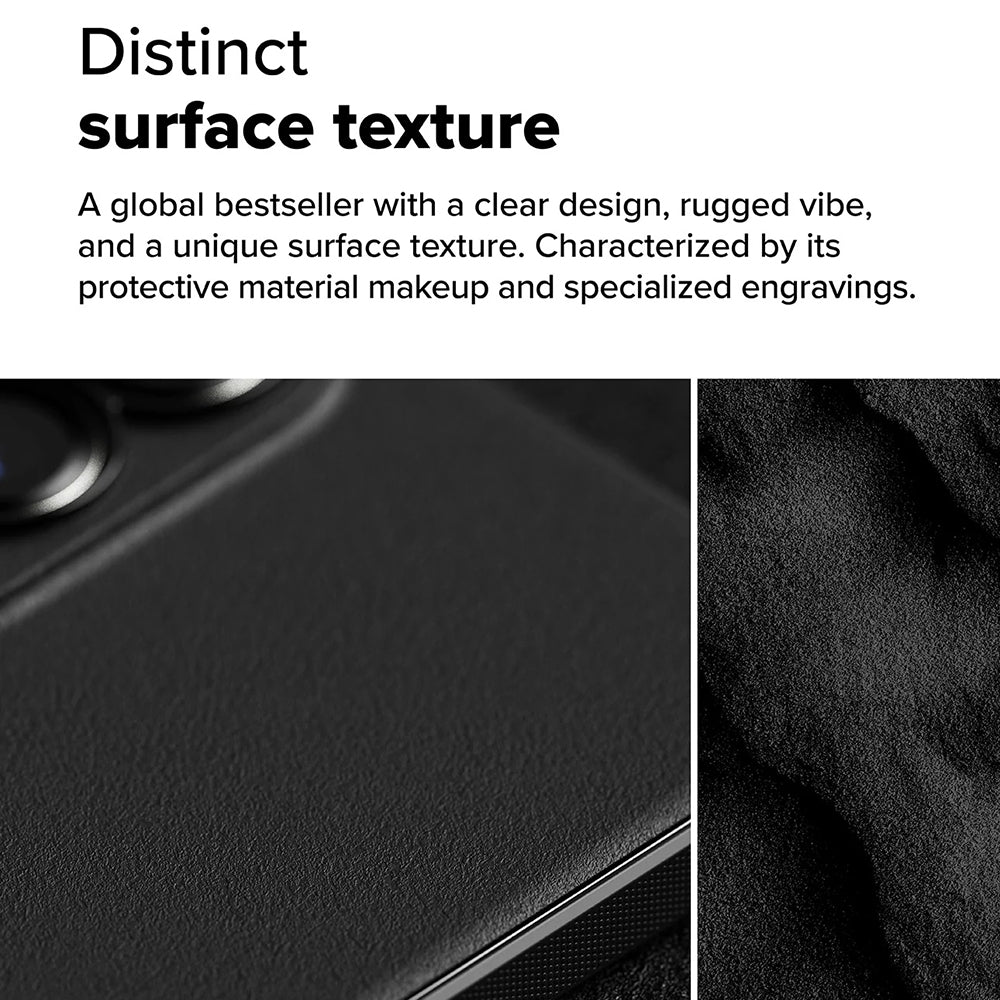 MagSafe-Hülle für Samsung Galaxy S25 Edge S937, Ringke, Onyx, Schwarz