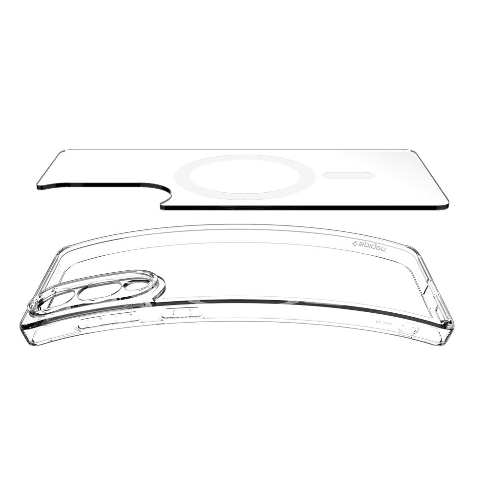 MagSafe Hülle für Samsung Galaxy S25 Edge S937, Spigen, Ultra Hybrid, Weiß ACS09418