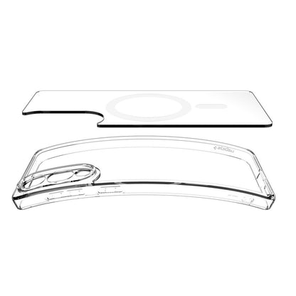 MagSafe Hülle für Samsung Galaxy S25 Edge S937, Spigen, Ultra Hybrid, Weiß ACS09418