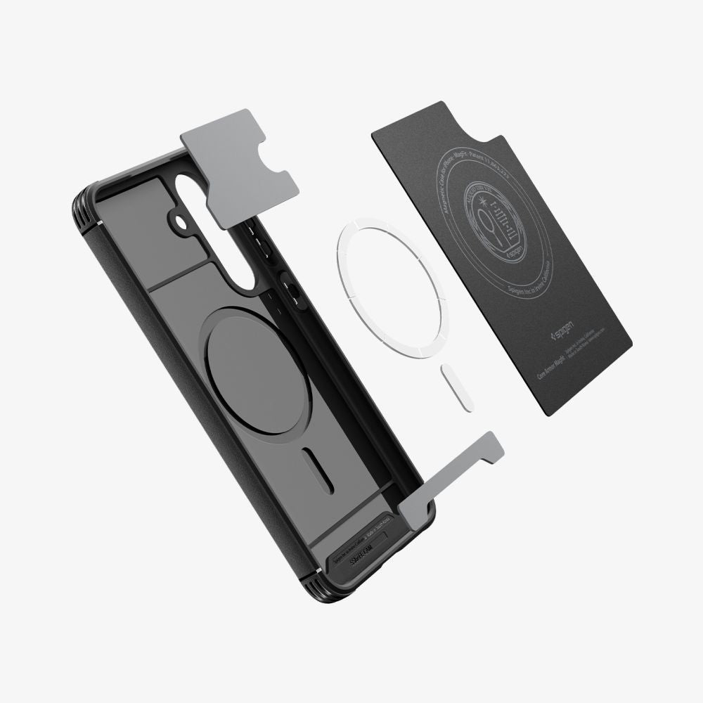 MagSafe Case for Samsung Galaxy S25 FE, Spigen, Core Armor, Matte Black ACS10021