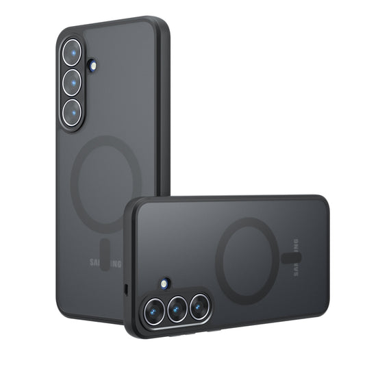MagSafe Hülle für Samsung Galaxy S25 FE, Techsuit, PureFrost, Satinschwarz