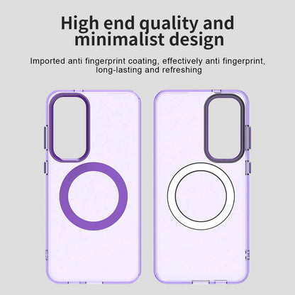 MagSafe Case for Samsung Galaxy S25 S931 / S24 S921, Techsuit, CandyCase, Purple