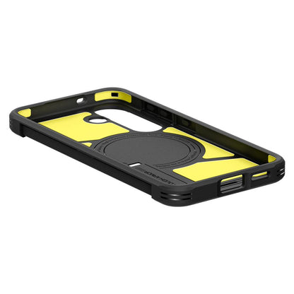 MagSafe-Hülle für Samsung Galaxy S25 S931, Spigen, Tough Armor, Schwarz ACS09008