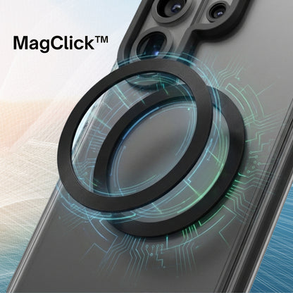 MagSafe Hülle für Samsung Galaxy S25 S931, UNIQ, Combat MagClick, Schwarz