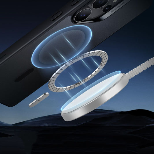 MagSafe Hülle für Samsung Galaxy S25 Ultra S938, ESR, Classic Hybrid, Satinschwarz