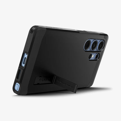 MagSafe Hülle für Samsung Galaxy S25 Ultra S938, Spigen, Tough Armor, Schwarz