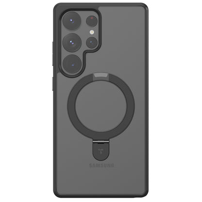 MagSafe-Hülle für Samsung Galaxy S25 Ultra S938, Torras, Ostand, Schwarz