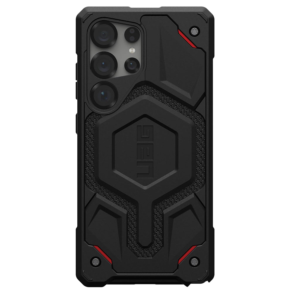 MagSafe Case for Samsung Galaxy S25 Ultra S938, Urban Armor Gear, Monarch Pro Kevlar, Black