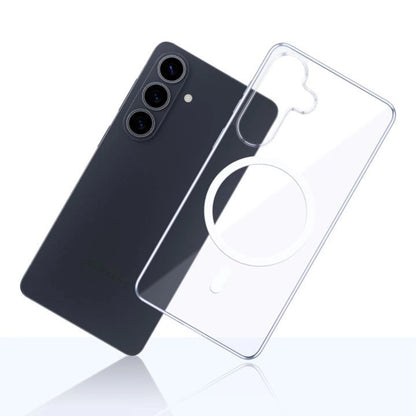 MagSafe Hülle für Samsung Galaxy S26, 3MK, Clear MagCase, Transparent