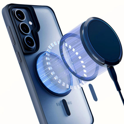 MagSafe Hülle für Samsung Galaxy S26, 3MK, Satin Armor, Transparent