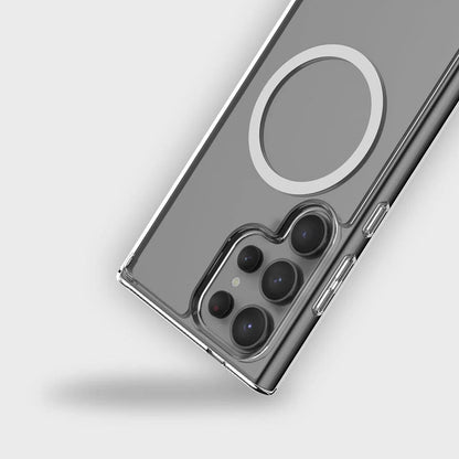 MagSafe Case for Samsung Galaxy S26 S942, Blueo, Crystal+ Anti-Drop, Transparent