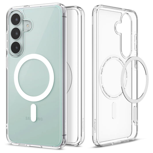 MagSafe-Hülle für Samsung Galaxy S26 FE S741, Spigen, Ultra Hybrid, Transparent Weiß ACS11636