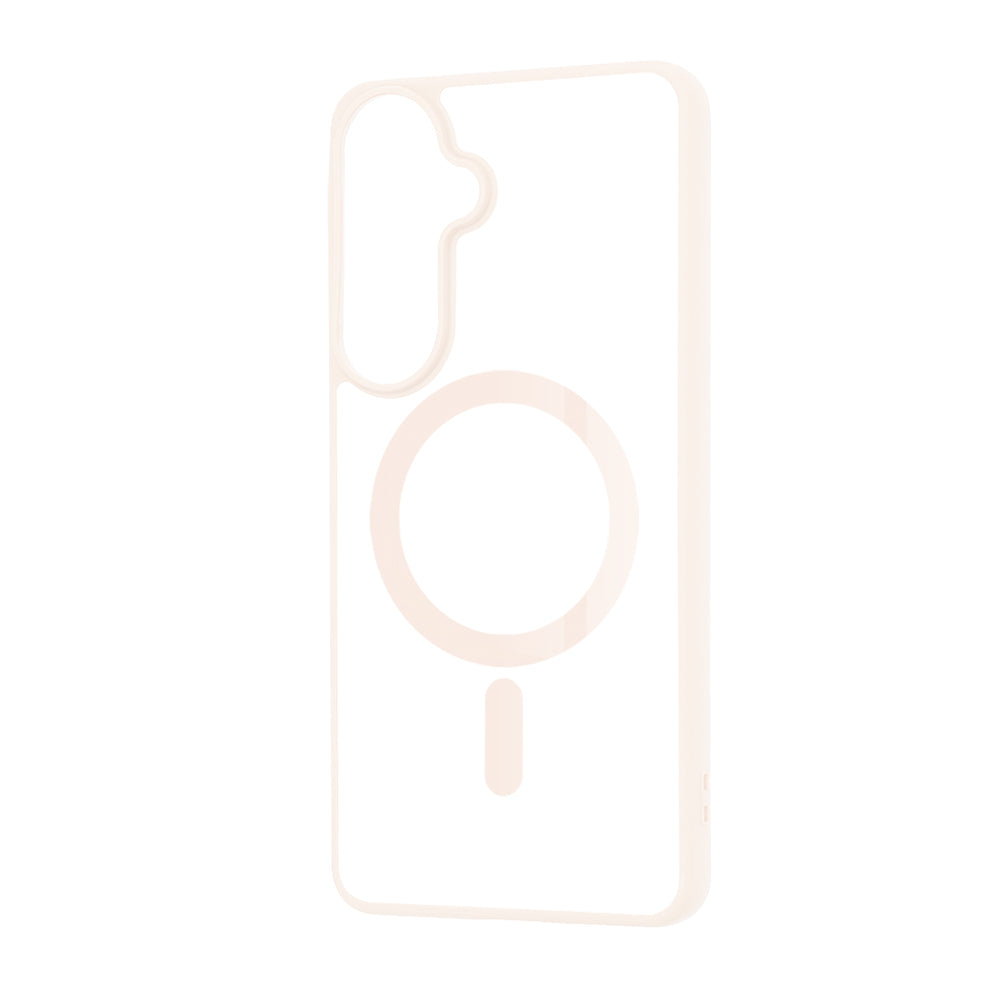 MagSafe-Hülle für Samsung Galaxy S26 FE S741, Techsuit, Pro, Rosa