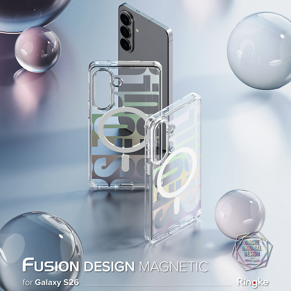 MagSafe Case for Samsung Galaxy S26 Plus, Ringke, Fusion Seoul, Transparent