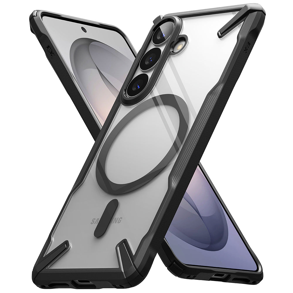 MagSafe Hülle für Samsung Galaxy S26 Plus, Ringke, Fusion X, Schwarz