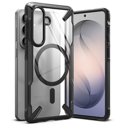 MagSafe Hülle für Samsung Galaxy S26 Plus, Ringke, Fusion X, Schwarz