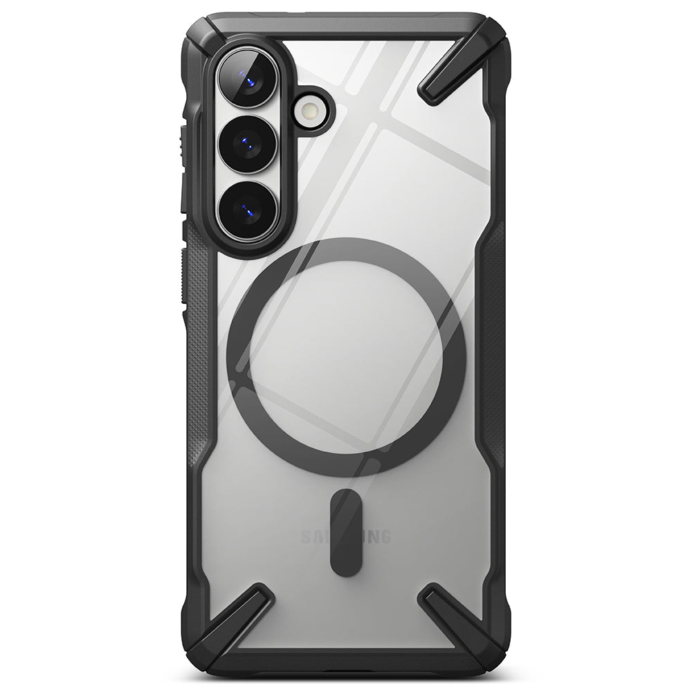 MagSafe Hülle für Samsung Galaxy S26 Plus, Ringke, Fusion X, Schwarz