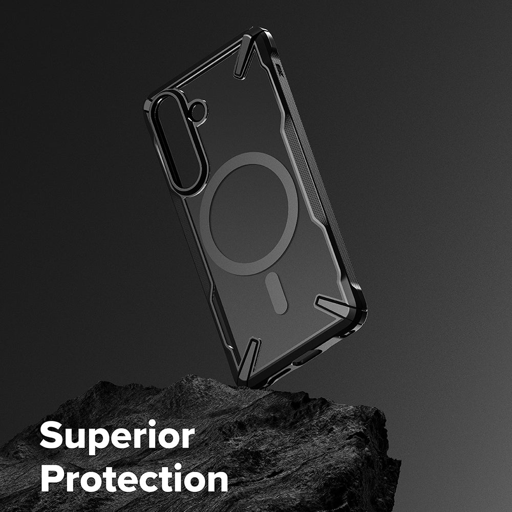 MagSafe Hülle für Samsung Galaxy S26 Plus, Ringke, Fusion X, Schwarz