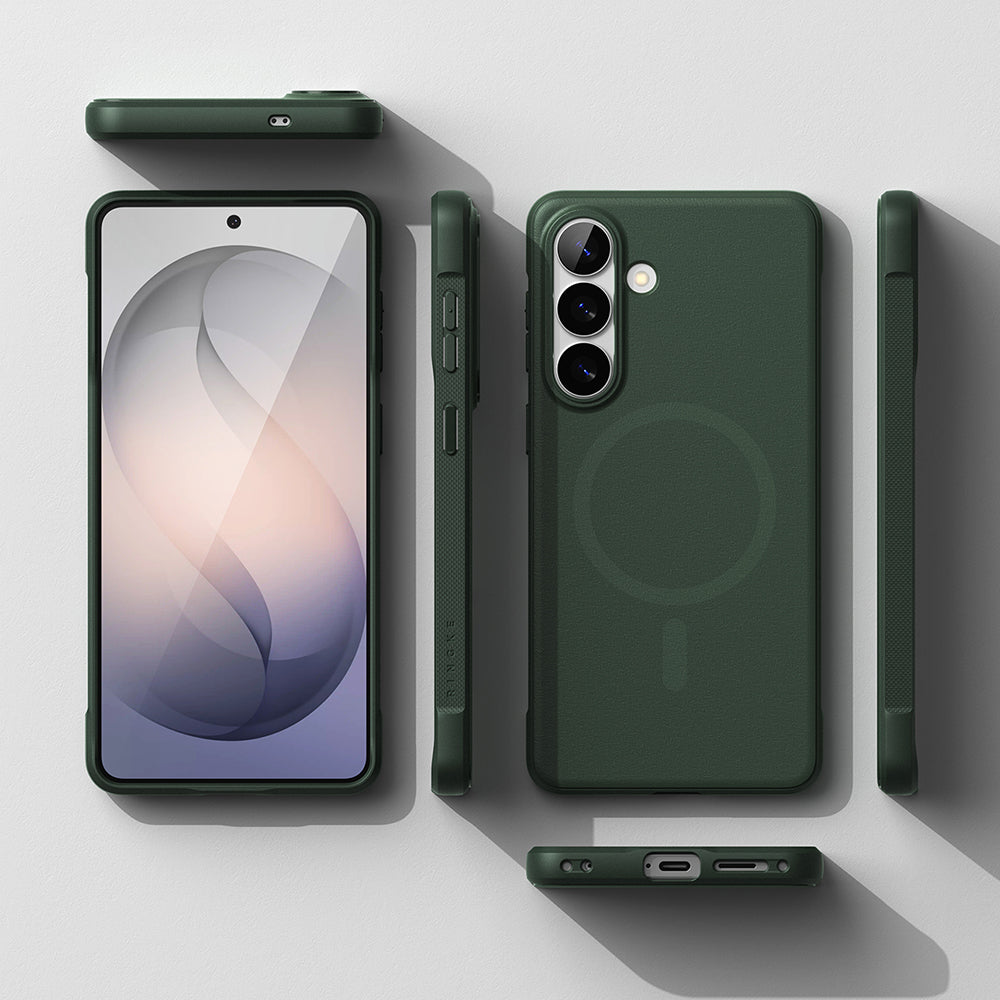 MagSafe Case for Samsung Galaxy S26 Plus, Ringke, Onyx, Dark Green