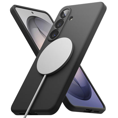 MagSafe Hülle für Samsung Galaxy S26 Plus, Ringke, Silikon, Schwarz