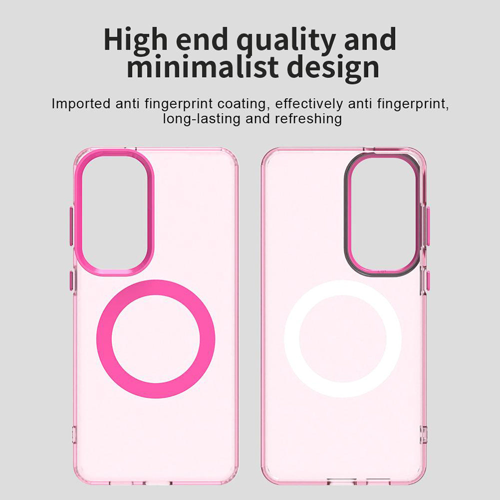 MagSafe-Hülle für Samsung Galaxy S26 Plus S947, Techsuit, CandyCase, Rosa