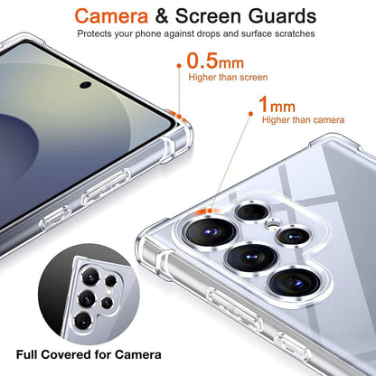 MagSafe Case for Samsung Galaxy S26 Plus S947, Techsuit, Shockproof, Transparent