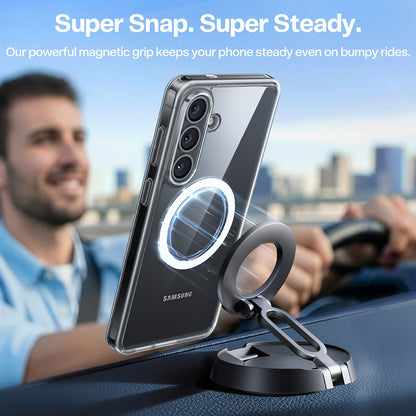 MagSafe Hülle für Samsung Galaxy S26 Plus, Torras, Guardian, Transparent