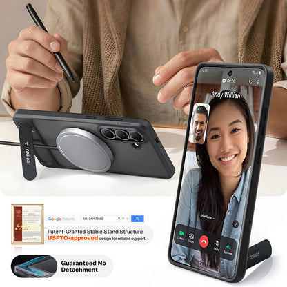 MagSafe Case for Samsung Galaxy S26 Plus, Torras, Pstand, Black