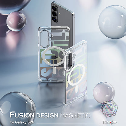 MagSafe Hülle für Samsung Galaxy S26, Ringke, Fusion Seoul, Transparent