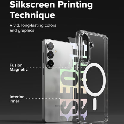 MagSafe Hülle für Samsung Galaxy S26, Ringke, Fusion Seoul, Transparent