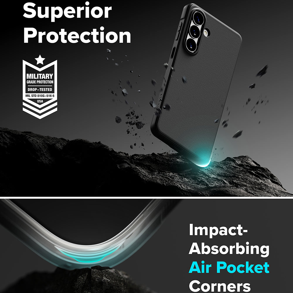 MagSafe Hülle für Samsung Galaxy S26, Ringke, Onyx, Schwarz