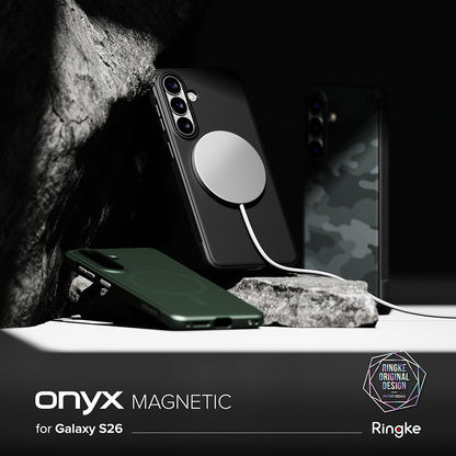 MagSafe Case for Samsung Galaxy S26, Ringke, Onyx, Dark Green