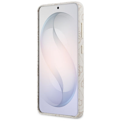 MagSafe Hülle für Samsung Galaxy S26 S942, Guess, Rhinestone Round Logo, Rosa