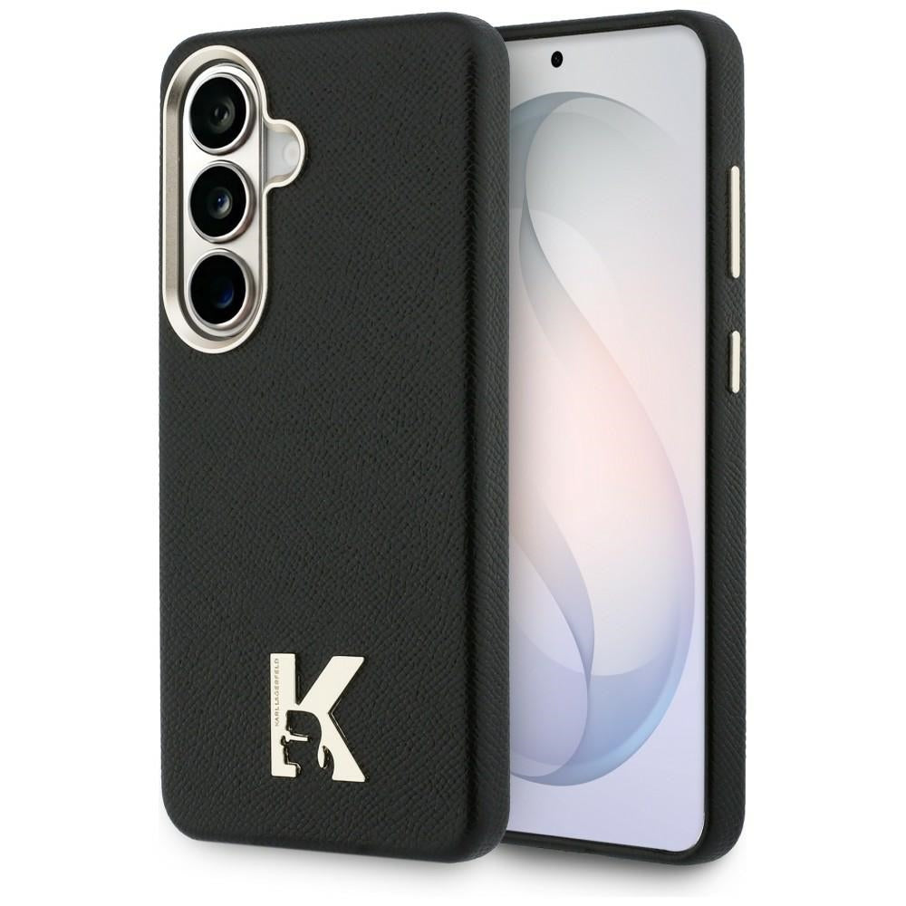 MagSafe Hülle für Samsung Galaxy S26 S942, Karl Lagerfeld, Karl Head Logo, Schwarz