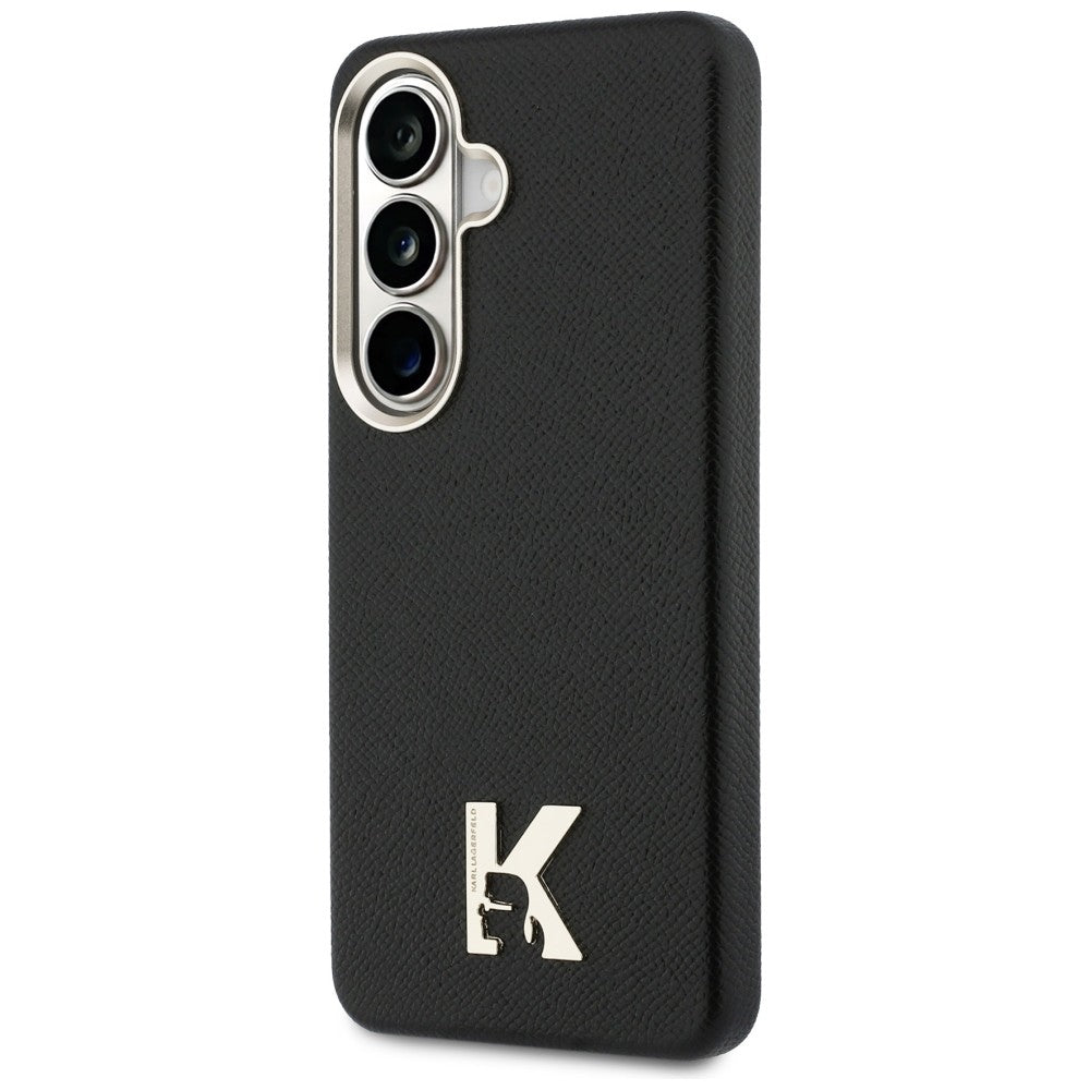 MagSafe Hülle für Samsung Galaxy S26 S942, Karl Lagerfeld, Karl Head Logo, Schwarz