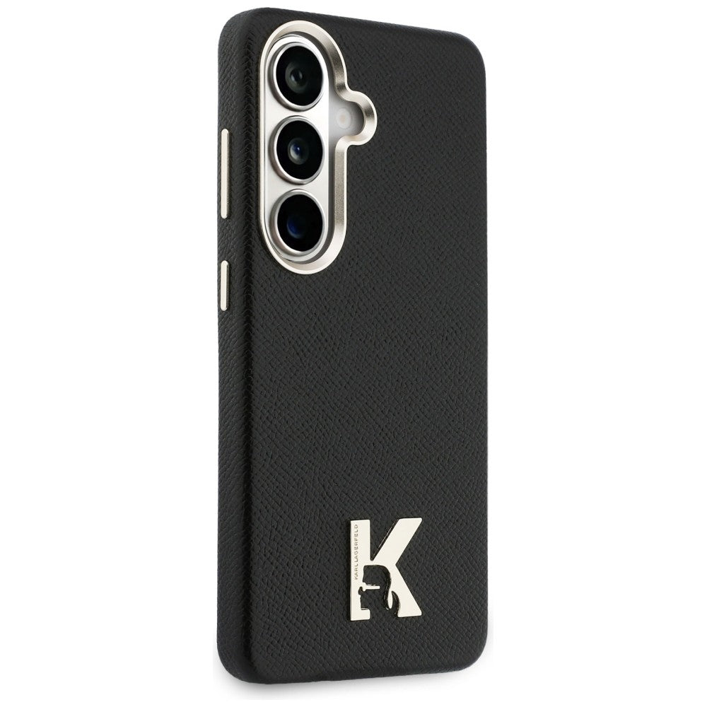 MagSafe Hülle für Samsung Galaxy S26 S942, Karl Lagerfeld, Karl Head Logo, Schwarz