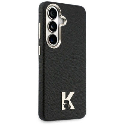 MagSafe Hülle für Samsung Galaxy S26 S942, Karl Lagerfeld, Karl Head Logo, Schwarz