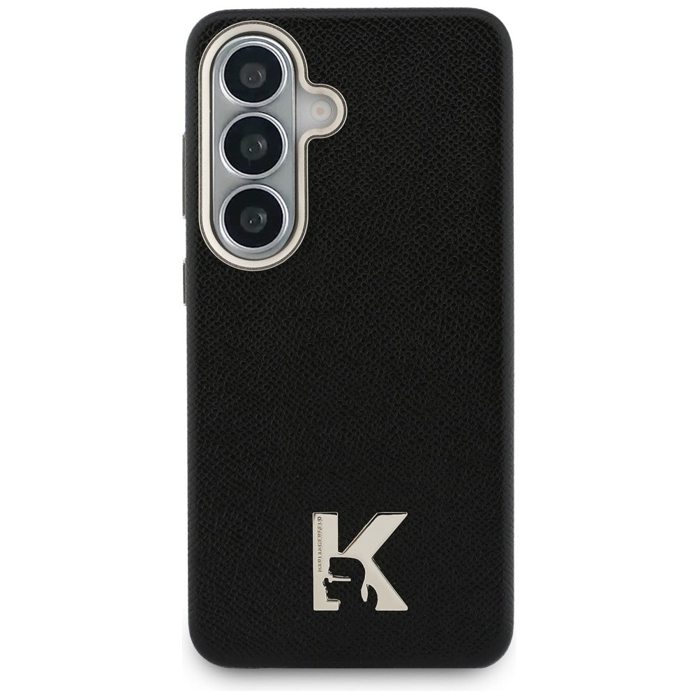 MagSafe Hülle für Samsung Galaxy S26 S942, Karl Lagerfeld, Karl Head Logo, Schwarz