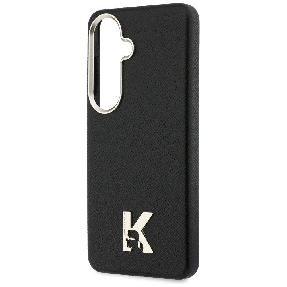 MagSafe Hülle für Samsung Galaxy S26 S942, Karl Lagerfeld, Karl Head Logo, Schwarz