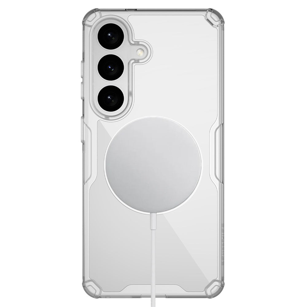 MagSafe Case for Samsung Galaxy S26 S942, Nillkin, Nature Pro, Transparent