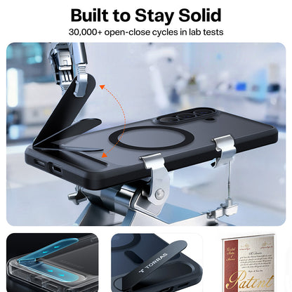 MagSafe Hülle für Samsung Galaxy S26, Torras, Pstand, Schwarz