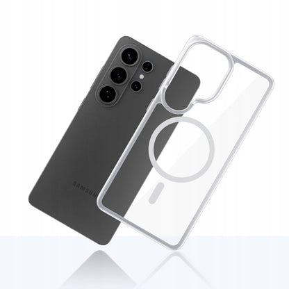 MagSafe Hülle für Samsung Galaxy S26 Ultra, 3MK, Armor MagCase, Transparent